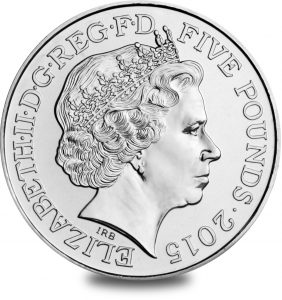 st 2015 churchill c2a35 bu coin obverse 1 282x300 - The Fourth Portrait of Her Majesty the Queen