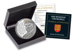 the winston churchill c2a35 proof coin boxed 1 300x208 - The Winston Churchill £5 Proof Coin Boxed