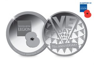ve day silver medal royal british legion 1 300x208 - The VE Day Silver Medal issued in support of The Royal British Legion