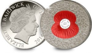 poppy 1 300x172 - The 2014 '100 Poppies' £5 Proof Coin