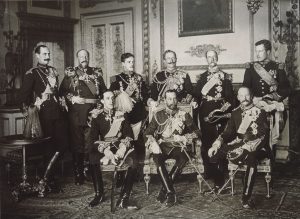 the nine sovereigns at windsor for the funeral of king edward vii 1 300x219 - The Nine Sovereigns at Edward VII Funeral