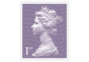 stamp 3 1 300x208 - Brand new 'Long to Reign Over us' 1st Class Definitive