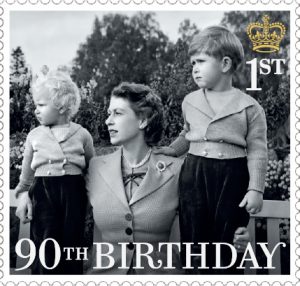 3 1 300x286 - HMQ 90th Birthday stamps.indd