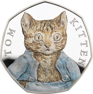 tom kitten 2017 silver proof 298x300 - The 2017 Tom Kitten UK Silver 50p Coin