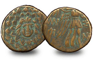 ancient greek mythology coins gorgon 300x200 - The Ancient Greek Gorgon Coin