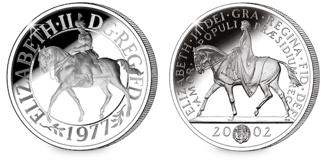 New United Kingdom £5 coin released to celebrate the Queen’s 70th Wedding Anniversary 1977 2002 crown coins - New United Kingdom £5 coin released to celebrate the Queen’s 70th Wedding Anniversary