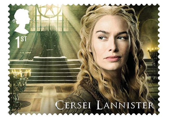 FIRST LOOK: World's first ever Game of Thrones Stamps just revealed Cersei Lannister - FIRST LOOK: World's first ever Game of Thrones Stamps just revealed