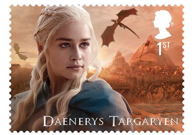 FIRST LOOK: World's first ever Game of Thrones Stamps just revealed Daenerys Targaryen - FIRST LOOK: World's first ever Game of Thrones Stamps just revealed