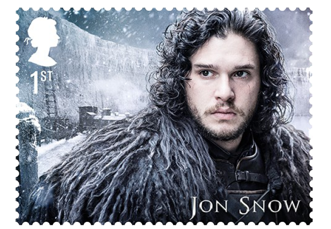 FIRST LOOK: World's first ever Game of Thrones Stamps just revealed Jon Snow - FIRST LOOK: World's first ever Game of Thrones Stamps just revealed
