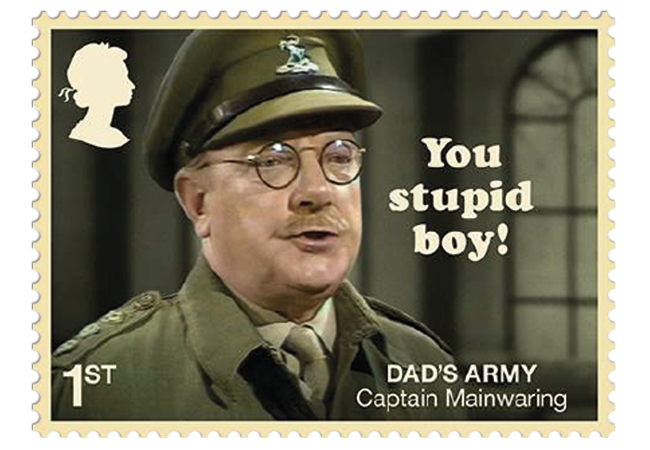 Dads Army stamps product images 3 - Don’t Panic! NEW Dad’s Army stamps celebrate classic British sitcom