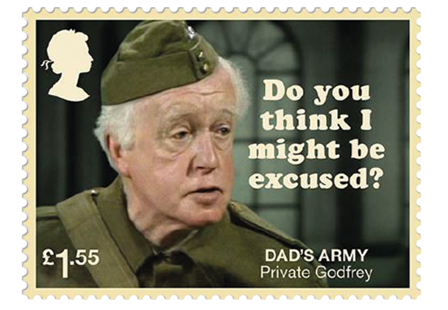 Image result for dads army stamps