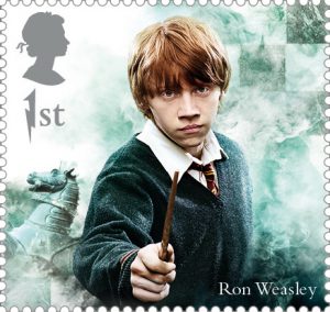 Ron Weasley stamp 300x284 - FIRST LOOK: NEW magical Harry Potter Stamps just revealed
