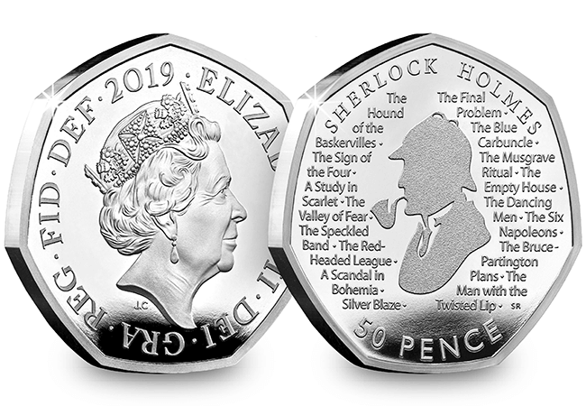 2019 Base Metal Proof Set Sherlock - First Look: The Royal Mint UK 2019 Commemorative Coins