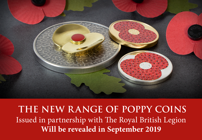 Poppy coin image blog - The Westminster Collection raises £1 Million for The Royal British Legion!
