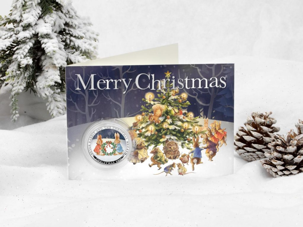 Our top festive collector picks this Christmas... Peter Rabbit Christmas Wreath Card lifestyle Copy 1024x768 - Our top festive collector picks this Christmas...