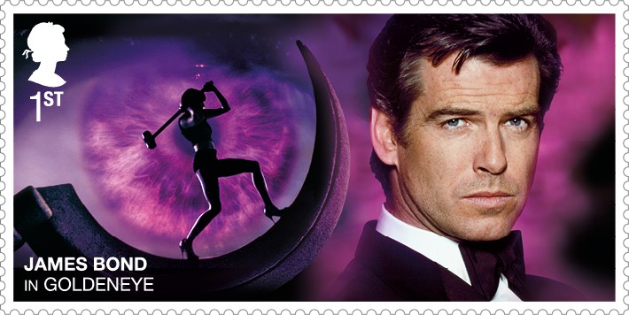 Pierce Brosnan - FIRST LOOK: NEW James Bond Stamps just revealed!