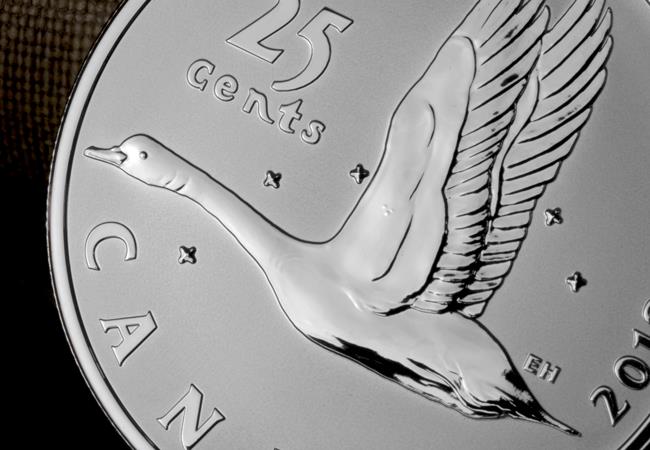 The NEVER-SEEN-BEFORE coins of Canada’s numismatic past… 4 ls canada 2018 coin lore goose 25 cents lifestyle detail - The NEVER-SEEN-BEFORE coins of Canada’s numismatic past…