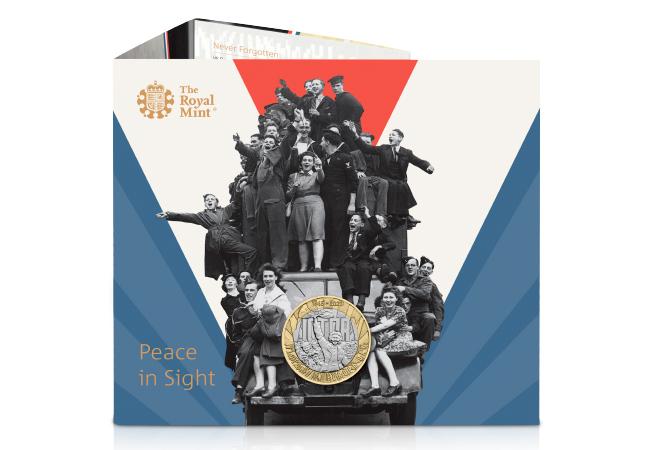 DN 2020 VE DAY BU Silver Proof Piedfort £2 coin product images 4 - Celebrating Armed Forces Day!