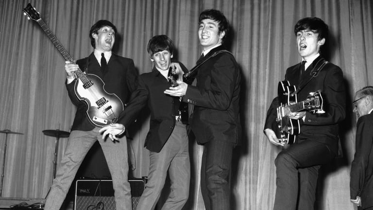 Six icons we owe to the Sixties the beatles rehearse for that nights royal variety performance at the prince of wales theatre 4th november 1963 the queen mother will attend photo by central press hulton archive getty image - Six icons we owe to the Sixties