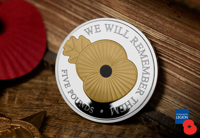 RBL Silver Proof Poppy 2020 lifestyle 2 - FIRST LOOK at the complete 2020 Remembrance Poppy Coins!