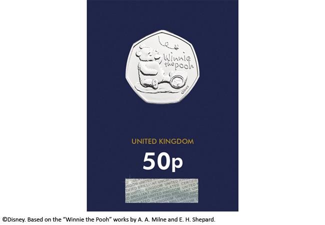 Winnie the pooh 50p coins