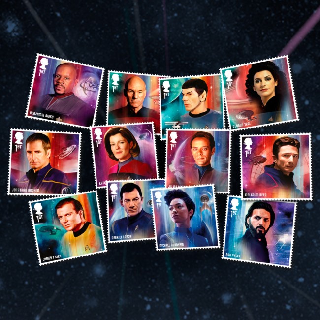 DN 2020 star trek royal mail stamps social media 2 - Introducing the brand new Star Trek stamps! Boldly collect where no UK collector has collected before!