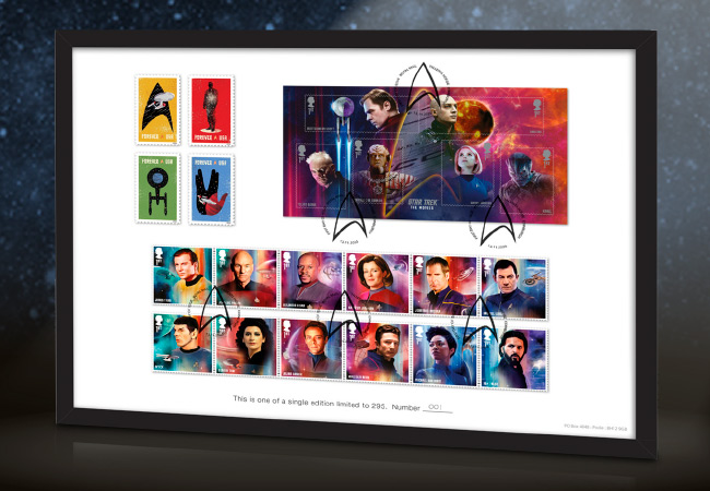 DN 2020 star trek stamps ultimate edition A4 product images 3 - Introducing the brand new Star Trek stamps! Boldly collect where no UK collector has collected before!