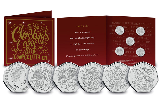50p coin collection gift