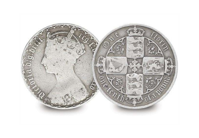 Queen Victoria Gothic Florin - The Victorian attempts at decimalisation that didn’t quite go to plan...
