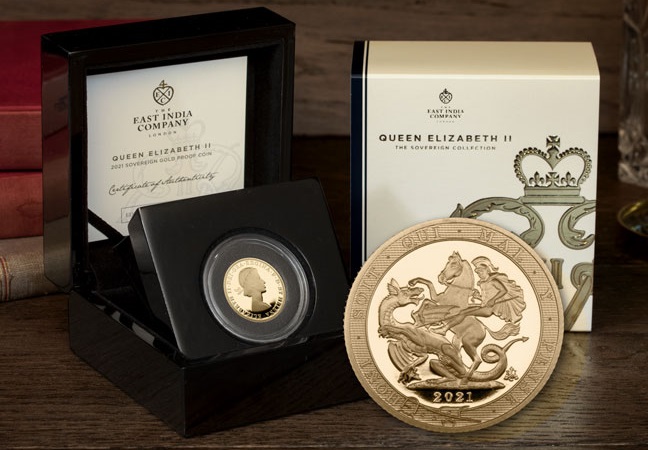 EIC Queens 95th Birthday Sovereign main - The most important gold coin in the world right now