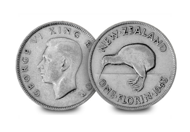 New Zealand Florin - The countries that went Decimal long before the UK...