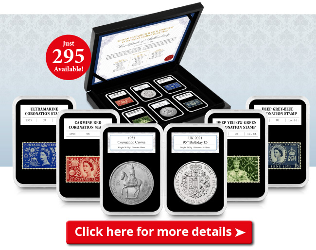986M Queen Elizabeth II Coin and Stamp Collection email banner - Unboxing a MUST-HAVE Royalty collection with a TINY edition limit...