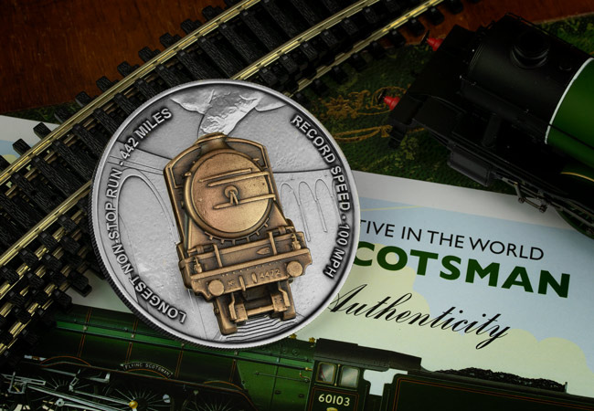 Flying Scotsman Provenance Medal - The iconic train known around the world – The Flying Scotsman