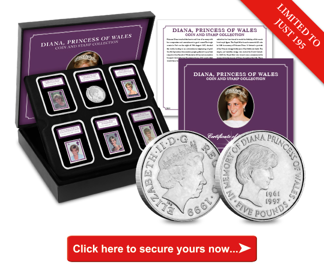 Princess Diana Coin and Stamp Collection email imageDY - Unboxing the perfect tribute to Princess Diana