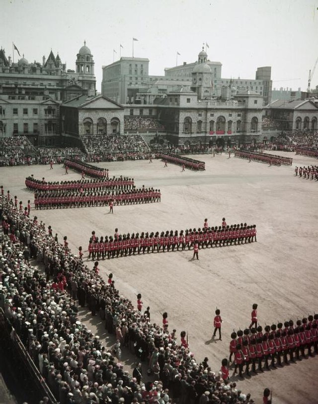 Trooping the Colour 1956 1 - Britain’s stylish military ‘chic’ blossomed down the centuries