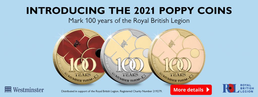 CL Remembrance 2021 web images homepage 1 1 1024x386 - Discover why these are the most important Royal British Legion Coin Issues yet…