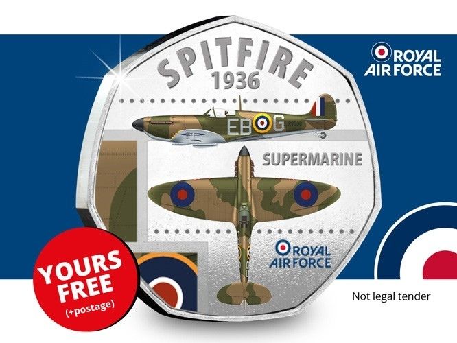Yours free postage - 4 monumental aircraft to the Royal Air Force's history