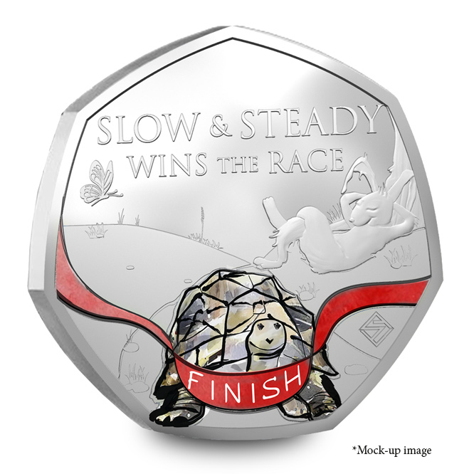 Hare 666 - BREAKING NEWS: A new silver 50p is coming! Will you be the Hare or the Tortoise?