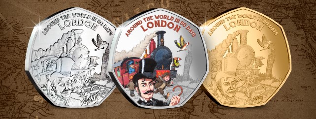 DN 2022 Around the World in 80 Days Blog - The Race is ON! Around the World in 80 Days 50p Collection just released...