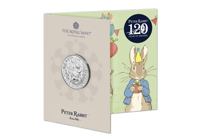 Peter Rabbit 5 Product Images 1 - 120 years of mischief celebrated on a brand-new coin