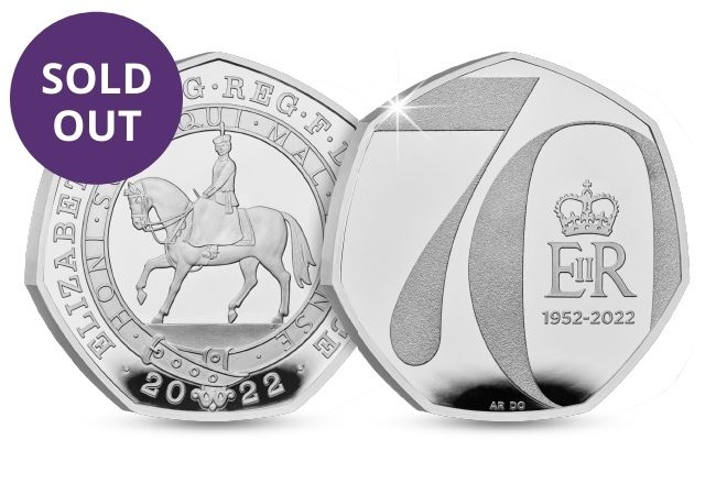 2022 UK Platinum Jubilee Silver 50p SOLD OUT - The SELL OUT story continues... Limited edition 50p coins launching 9th May
