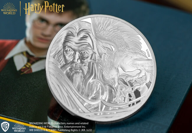 Harry Potter 1oz Silver Medal Obverse Detail - The SOLD-OUT Superb Harry Potter masterpieces from La Monnaie de Paris