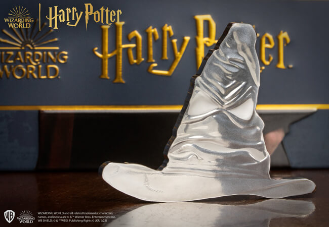 Harry Potter Sorting Hat Reverse 1 - The SOLD-OUT Superb Harry Potter masterpieces from La Monnaie de Paris