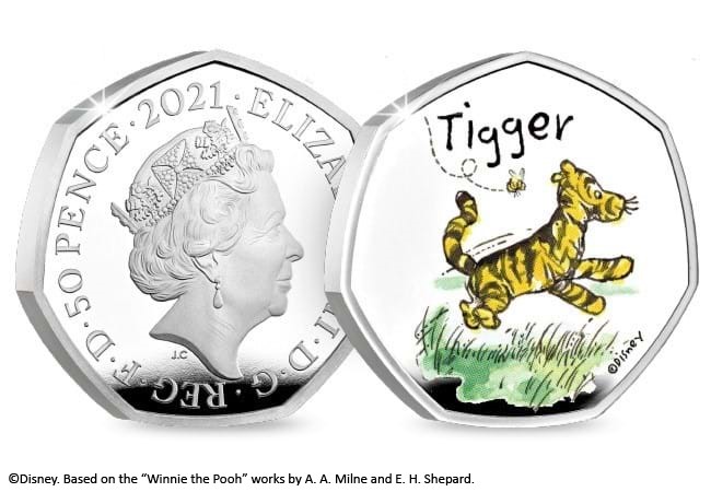 dn winnie the pooh and friends owl tigger bu silver 50p coin product images 141 - The most sought-after Winnie the Pooh 50p coins yet!