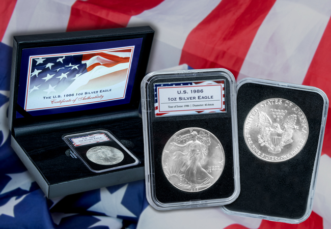 1986 US Silver Eagle 1oz Product image02 - The most popular original coin in the world could be yours… Can you guess what it is?
