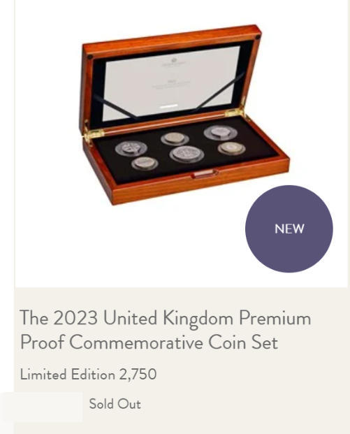 Premium Proof 1 - 2023 Annual Sets SELLING OUT fast!