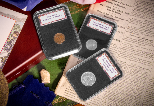 Civil War Commemorative Collection Three Capsules - A collection like nothing you’ve ever seen…