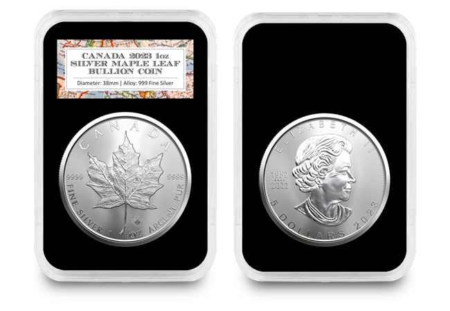 PB 2023 Maple Everslab Bullion OBV REV - Iconic Silver Bullion Coins from Across the Globe