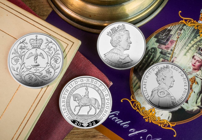 The Silver coin collection honouring the most iconic Jubilees of Queen Elizabeth II Queen Elizabeth II Jubilee Silver Crown Collection Lifestyle 03 - The Silver coin collection honouring the most iconic Jubilees of Queen Elizabeth II