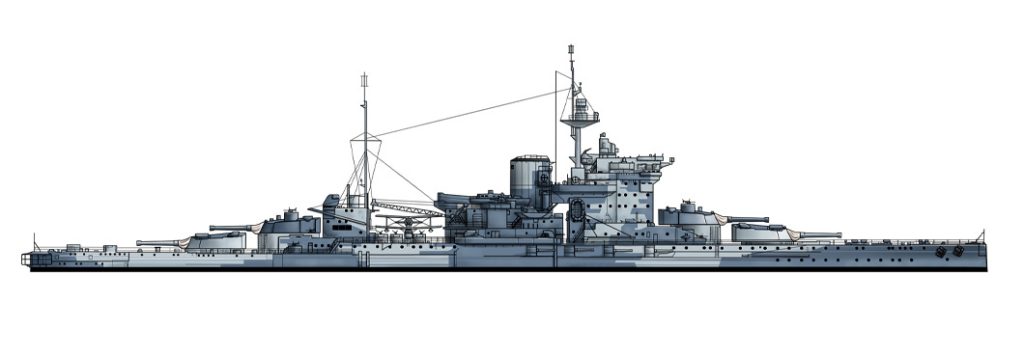 HMS Warspite: The First Battleship to Open Fire on D-Day Blog image 1 warspite 1024x357 - HMS Warspite: The First Battleship to Open Fire on D-Day